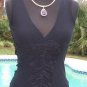 Cache Sheer Illusion Lace Back Peek A Boo Mesh Front Cami Top NWT XS/S/M/L $88