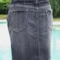 Cache Denim Black Wash Rhinestone Stud Detail Skirt New Stretch $98 NWT XS/S/M/L