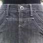 Cache Denim Black Wash Rhinestone Stud Detail Skirt New Stretch $98 NWT XS/S/M/L