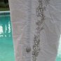 Cache Cargo Roll Up Sequin Embellished Pant + Belt New Dove Gray $118 NWT S/M/L