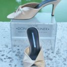 Donald Pliner Couture Metallic Mesh Elastic And Leather Slide Shoe New NIB $255 Donald Pliner Couture Metallic Mesh Elastic And Leather Slide Shoe New NIB $255