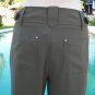 Cache Dressy Cargo Flattering Crop Pant NWT M/L 10/12 Stretch Olive Green $118