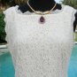 Cache Lace Texture Stretch Full Back Zipper Dress Lined New S/M 4/6/8 $168 NWT