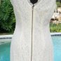 Cache Lace Texture Stretch Full Back Zipper Dress Lined New S/M 4/6/8 $168 NWT