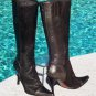 Cache Flat Front Stretch Textured Reptile Waist and Trim Pant New Size XS/S $138