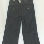 Cache 3" Wide Self Belt LEG Pant Jean Dark Wash Sz 6 Detail Stitching NWT $118