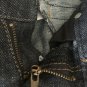 Cache 3" Wide Self Belt LEG Pant Jean Dark Wash Sz 6 Detail Stitching NWT $118