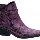 Donald Pliner Western Couture Vino Python Patent Leather Boot Shoe New NIB $525 Donald Pliner Western Couture Vino Python Patent Leather Boot Shoe New NIB $525