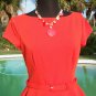 Cache Stretch Peplum Dress Lined Top New Sz M/L 8/10/12 + Belt Contour $178 NWT