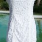 Cache Stretch Peplum Dress Lined Top New Sz M/L 8/10/12 + Belt Contour $178 NWT