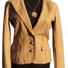 Cache Lamb Leather Jacket Top New 0/2/4/6/8 Western Flair Camel Color $298 NWT Cache Lamb Leather Jacket Top New 0/2/4/6/8 Western Flair Camel Color $298 NWT