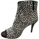 Donald Pliner Couture Hair Calf Leather Shoe New Peep Toe Bootie Sz 7.5 $495 NIB Donald Pliner Couture Hair Calf Leather Shoe New Peep Toe Bootie Sz 7.5 $495 NIB