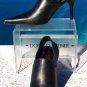 Donald Pliner Metallic Leather Boot Shoe New Satin Elastic Sling Pump 6 NIB $345