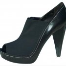 Donald Pliner Couture Leather Platform Shoe New Crepe Elastic Peep Toe NIB $395 Donald Pliner Couture Leather Platform Shoe New Crepe Elastic Peep Toe NIB $395