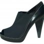 Donald Pliner Couture Leather Platform Shoe New Crepe Elastic Peep Toe NIB $395