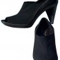 Donald Pliner Couture Leather Platform Shoe New Crepe Elastic Peep Toe NIB $395