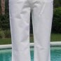 Cache White Denim Embellished Jean Pant New Crop Stretch Size 4/6/8 S/M $88 NWT