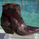 Donald Pliner Western Couture Vintage Suede Crushed Leather Boot Shoe New $625 Donald Pliner Western Couture Vintage Suede Crushed Leather Boot Shoe New $625