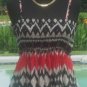 Cache Gathered Empire Boho Sun Dress Adjustable Strap New XS/S/M/L Stretch $118