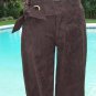 Cache Self Belt Walking Bermuda City Short Pant New 2/4/6/8/10 Stretch $88 NWT