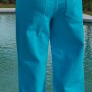 Cache Rhinestone Stud Embellished Jean Pant New Size 0/2/4 Stretch Crop NWT $98