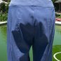 Cache $128 Flat Front Zipper Stretch Self Belt Pant NEW Sz 2/4/6 XS/S PERIWINKLE