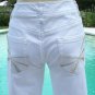 Cache $98 Boot Cut Stretch Denim Jean Pant Embellished Pocket Sz 0/2 XS NWT