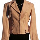 Cache Texture Leather Jacket Top 0/2/4/6/10/12/14 Baby Lip Pink Color NEW $298 Cache Texture Leather Jacket Top 0/2/4/6/10/12/14 Baby Lip Pink Color NEW $298