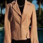 Cache Texture Leather Jacket Top 0/2/4/6/10/12/14 Baby Lip Pink Color NEW $298