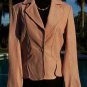 Cache Texture Leather Jacket Top 0/2/4/6/10/12/14 Baby Lip Pink Color NEW $298