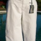 CHICO'S Chicos Platinum Size 2 L 12 Crop Pant Jean New Original Fit Stretch NWT CHICO'S Chicos Platinum Size 2 L 12 Crop Pant Jean New Original Fit Stretch NWT