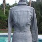 Cache Blue Gray Denim Wrap Ruched Skirt New Size 0/2/4/6/8/10/12 Stretch $98 NWT