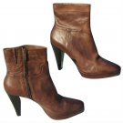 Donald Pliner Couture Leather Boot Shoe New 3/4" Platform Peace Zip Vacheta $535 Donald Pliner Couture Leather Boot Shoe New 3/4" Platform Peace Zip Vacheta $535