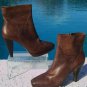 Donald Pliner Couture Leather Boot Shoe New 3/4" Platform Peace Zip Vacheta $535