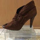 Donald Pliner Couture Suede Leather Boot Shoe Pump Open-Toe Platform $445 sz 8