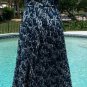 Cache Metal Chain Strap Ruched Chiffon Dress Lined Self Belt 2/4/6/8/10 $238 NWT
