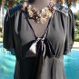 Cache Silk Front Button Self Tie Peek A Boo Sheer Top New Size XS/S/M/L $118 NWT