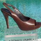 Donald Pliner Couture Shine Nappa Gator Leather Shoe New Platform Peep Toe $265 Donald Pliner Couture Shine Nappa Gator Leather Shoe New Platform Peep Toe $265