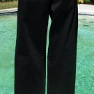 Cache Black Pant New Size 6/8/10 M/L Stretch Flat Front Vented Ankle $98 NWT