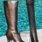 Cache Metallic Cardigan Shrug Wrap Top New Size S/M/L Stretch Cover Up $98 NWT