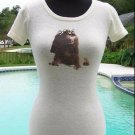 Cache Rhinestone Cashmere Blend Puppy Dog Top New Stretch Size XS/S/M/L $88 NWT Cache Rhinestone Cashmere Blend Puppy Dog Top New Stretch Size XS/S/M/L $88 NWT