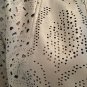 Chico's Black Label Perforated Natural Tan Open Blazer Jacket Ladies Size 0
