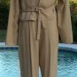 MAX STUDIO Lot 2 Top and Pant Tan Color Event Work Drawstring Waist S/M EUC $325
