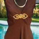 Cache Ruched Plunging V Beaded Encrusted Halter Top New Size M Lined NWT $88 Cache Ruched Plunging V Beaded Encrusted Halter Top New Size M Lined NWT $88
