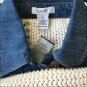 Cache Denim Body Wool Blend Cream Knit Sleeve Top Jacket New + Belt XS/S/M $188