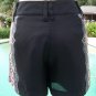 Cache Short New Size 4/6/8 S/M Lined Status Print Dress up or down Black NWT $98