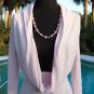Cache Silk Blend Over Size Collar Top New Sz S/M/L+  Tunic Banded Bottom NWT $98