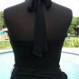 Cache Stretch Halter Dress Top New Ruched Embellished Hi Low Size XS/S/M/L $168