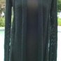 Cache Knit Cardigan Shrug Wrap Top New XS/S/M Stretch Knit Peek A Boo $118 NWT