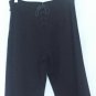 Cache Bi Stretch Nautical LACE UP Pant Sz 2/4 XS/S navy Blue FAMOUS no pockets